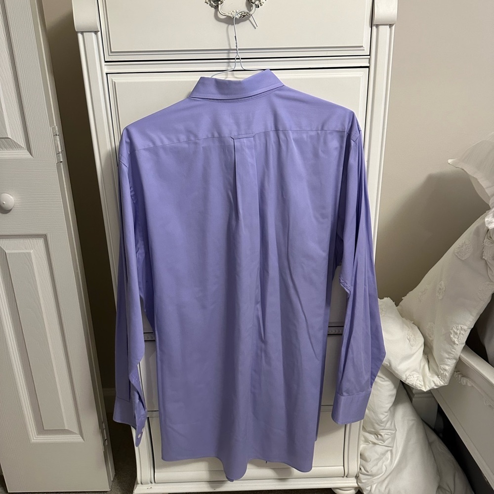 Izod Regular Fit Button Down Shirt 17 35/36 - Picture 7 of 10